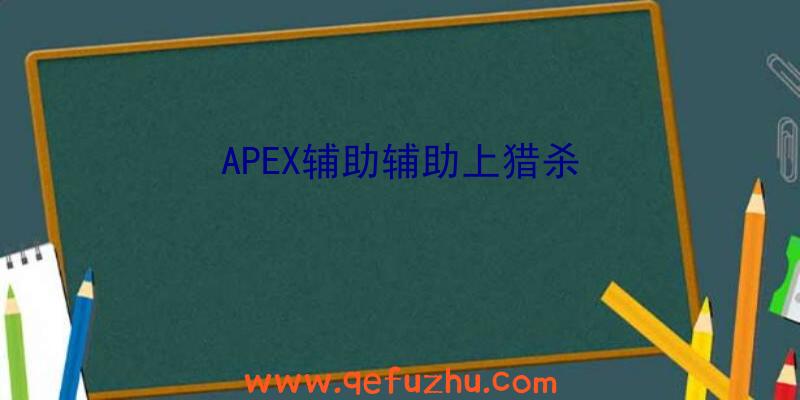 APEX辅助辅助上猎杀