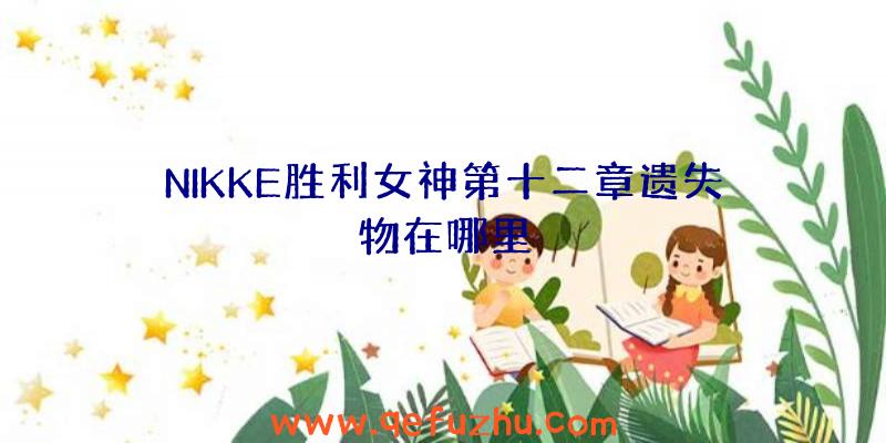 NIKKE胜利女神第十二章遗失物在哪里