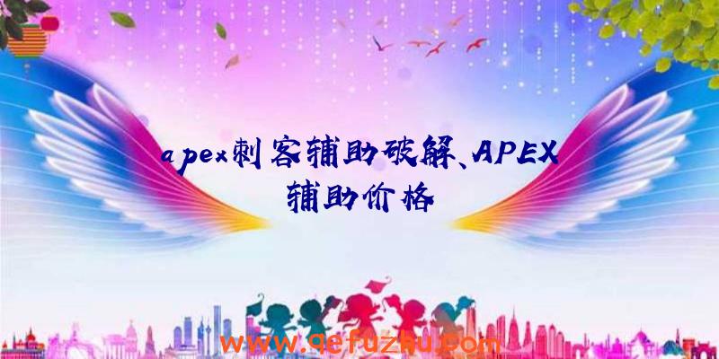 apex刺客辅助破解、APEX辅助价格