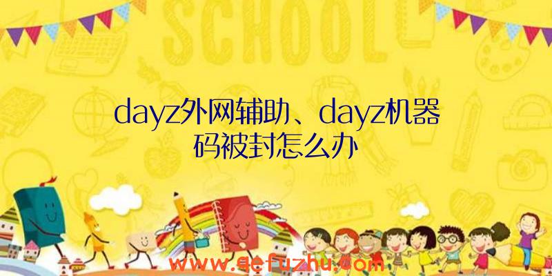 dayz外网辅助、dayz机器码被封怎么办