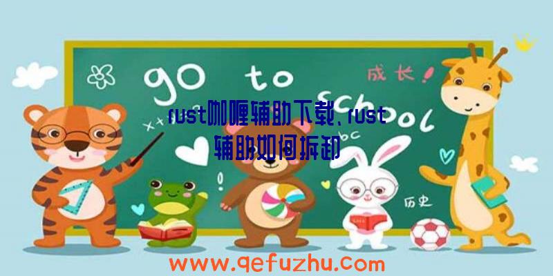 rust咖喱辅助下载、rust辅助如何拆卸