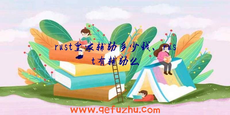 rust皇家辅助多少钱、rust有辅助么