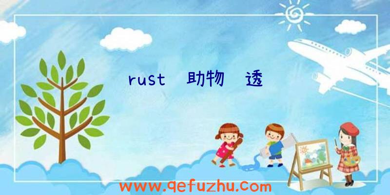 rust辅助物资透视