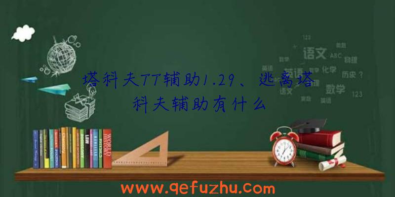 塔科夫TT辅助1.29、逃离塔科夫辅助有什么