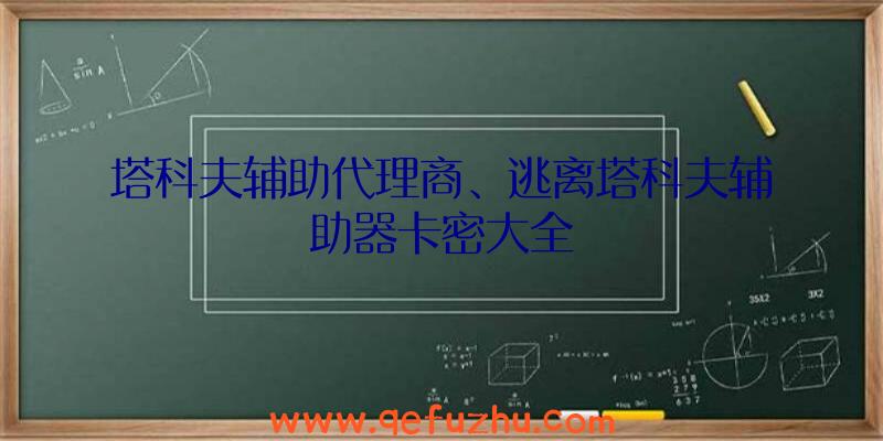 塔科夫辅助代理商、逃离塔科夫辅助器卡密大全