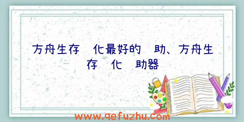 方舟生存进化最好的辅助、方舟生存进化辅助器