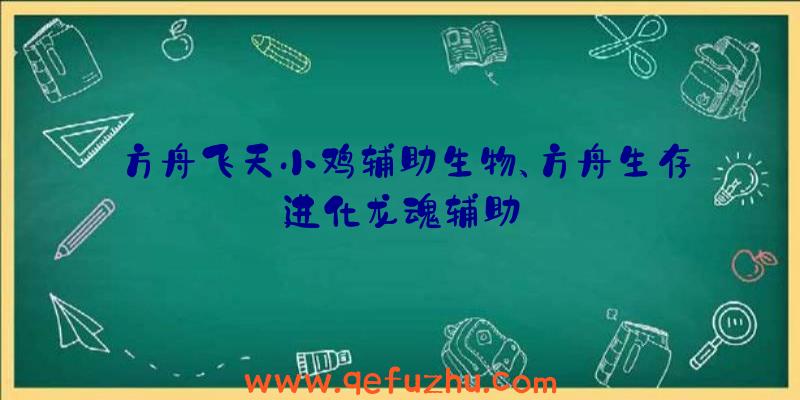 方舟飞天小鸡辅助生物、方舟生存进化龙魂辅助