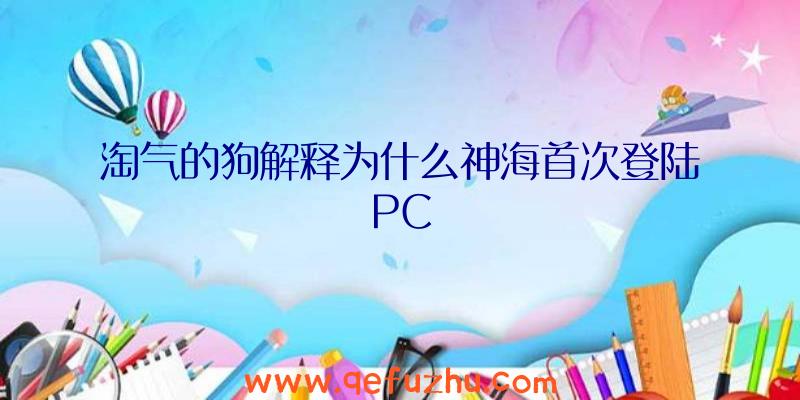 淘气的狗解释为什么神海首次登陆PC