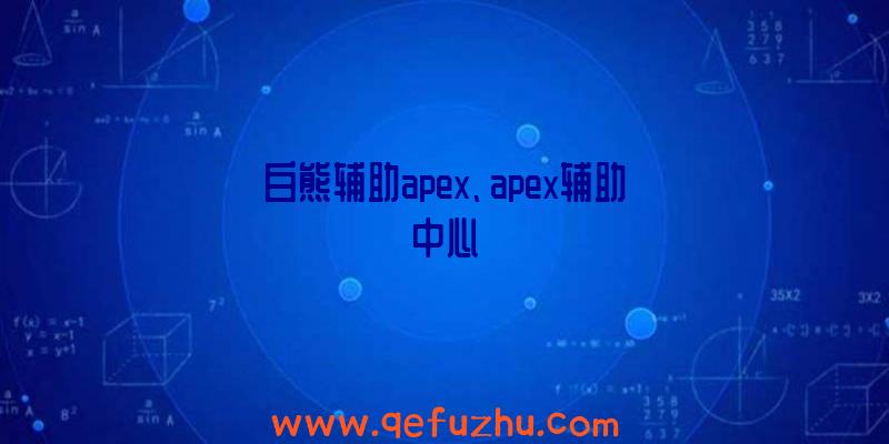 白熊辅助apex、apex辅助中心