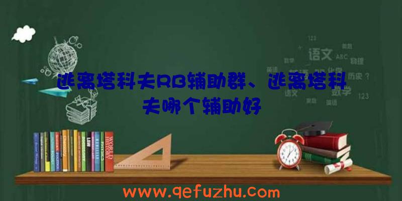 逃离塔科夫RB辅助群、逃离塔科夫哪个辅助好