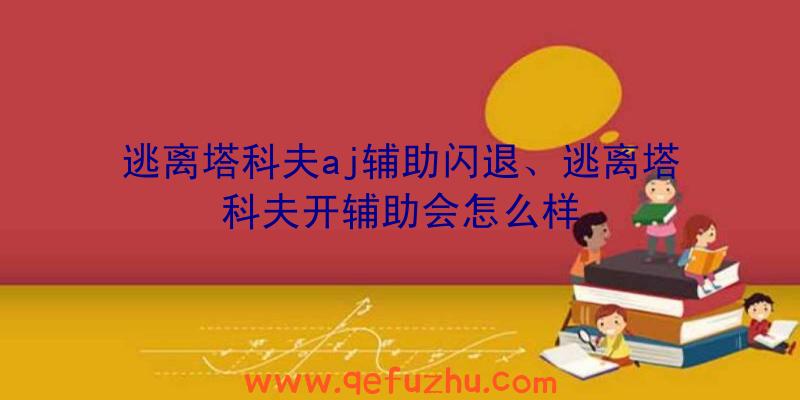 逃离塔科夫aj辅助闪退、逃离塔科夫开辅助会怎么样