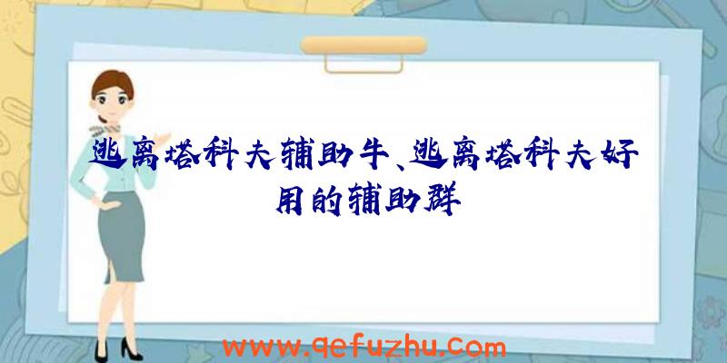 逃离塔科夫辅助牛、逃离塔科夫好用的辅助群