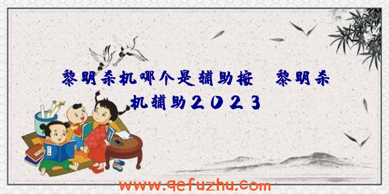 黎明杀机哪个是辅助按键、黎明杀机辅助2023