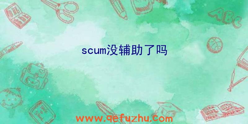 scum没辅助了吗